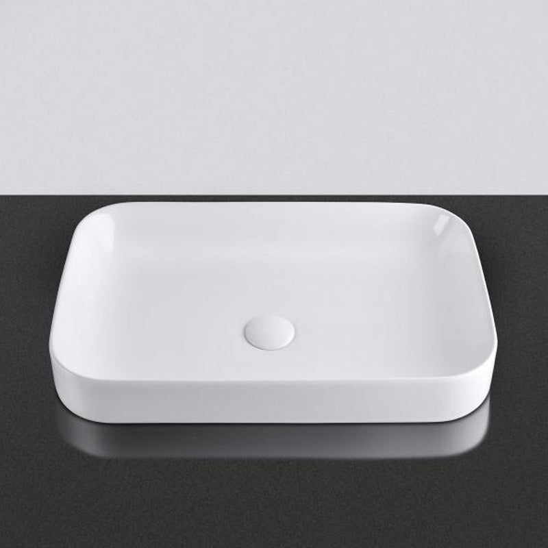 Studio Bagno Element 60 Above Counter Basin - Gloss White - ELE60
