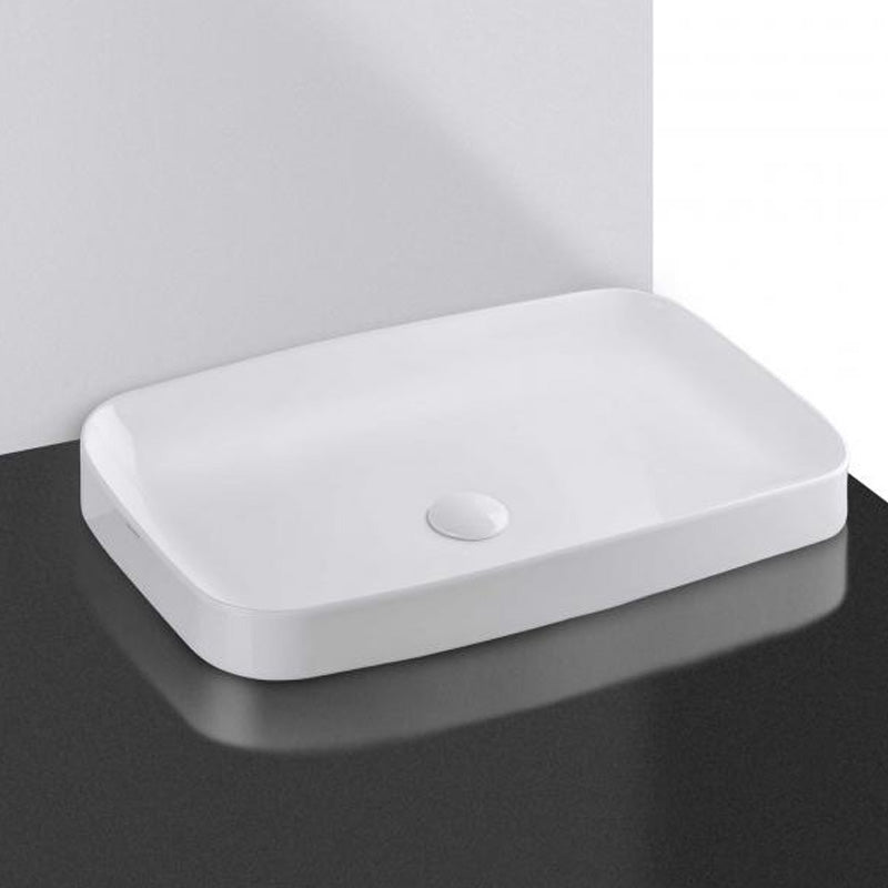 Studio Bagno Element 60 Above Counter Basin - Gloss White - ELE60