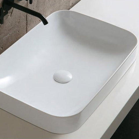 Studio Bagno Element 60 Above Counter Basin - Gloss White