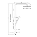 Villeroy & Boch Embrace 200 Shower System Specifications