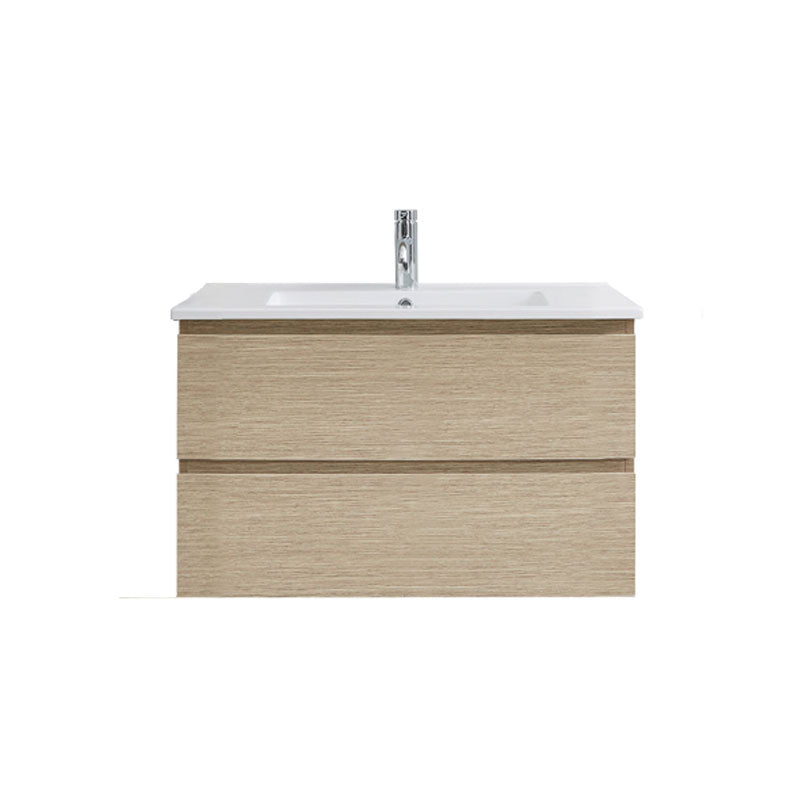 Evo Slim 800 Wall Mounted Cabinet with Ceramic Top Sand Plus 1TH