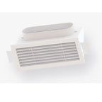 Expella Compact Linear Bar Grille and Adaptor Box