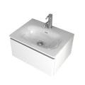 Parisi Flow 600 Wall Hung Vanity Single Basin Top