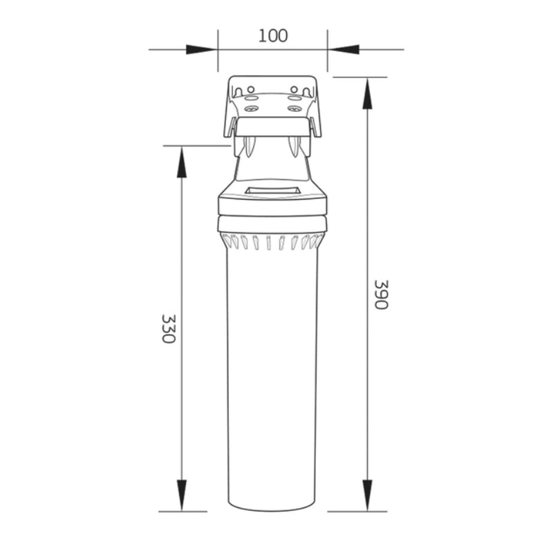 Franke F1 Highflow Inline Filter System   -  Specification