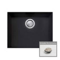 Oliveri Florence Black Large Bowl Undermount Sink