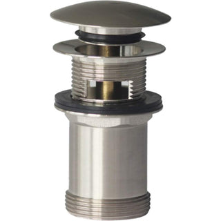 Oliveri Universal Brushed Nickel Pop Up Plug and Waste