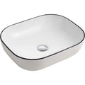 Oliveri Naples Black Line Counter Top Basin