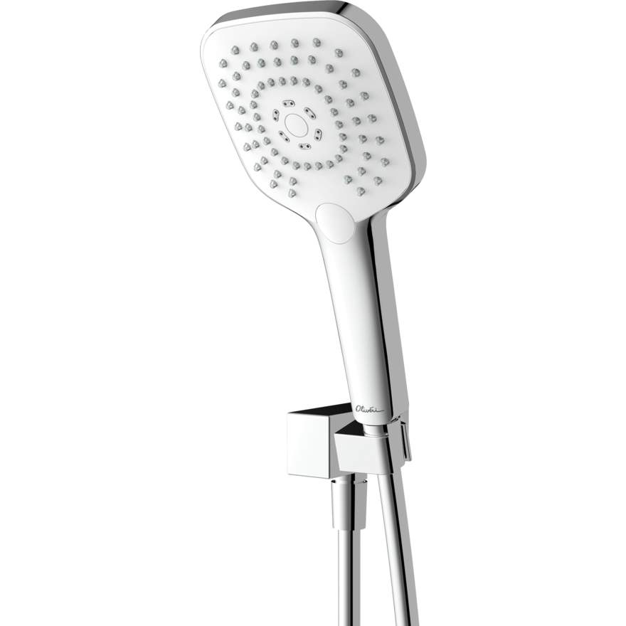 Oliveri Monaco Chrome Hand Shower With Bracket