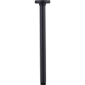 Oliveri Rome Matte Black Ceiling Mounted Shower Arm