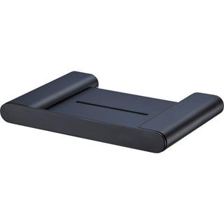 Oliveri Madrid Matte Black Soap Holder With Shelf