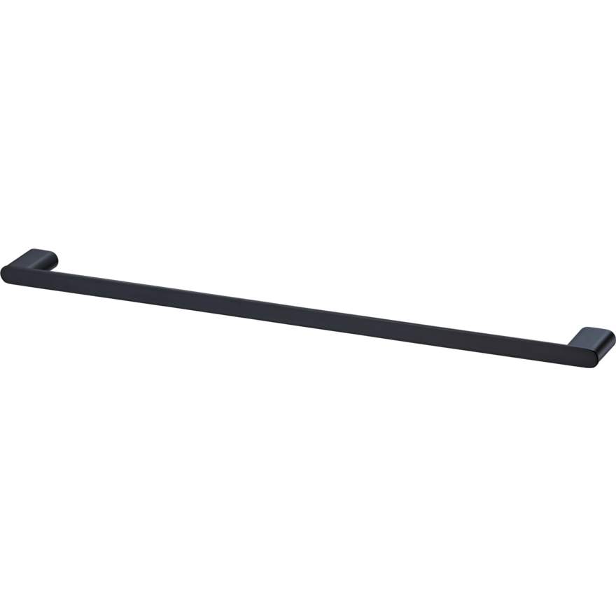 Oliveri Madrid Matte Black Single Towel Rail 650mm