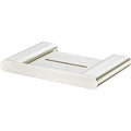 Oliveri Madrid Brushed Nickel Soap Holder With Shelf