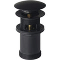 Oliveri Universal Matte Black Pop Up Plug and Waste