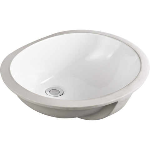 Oliveri Oslo Undermount Oval Basin - OS536 - Gloss White