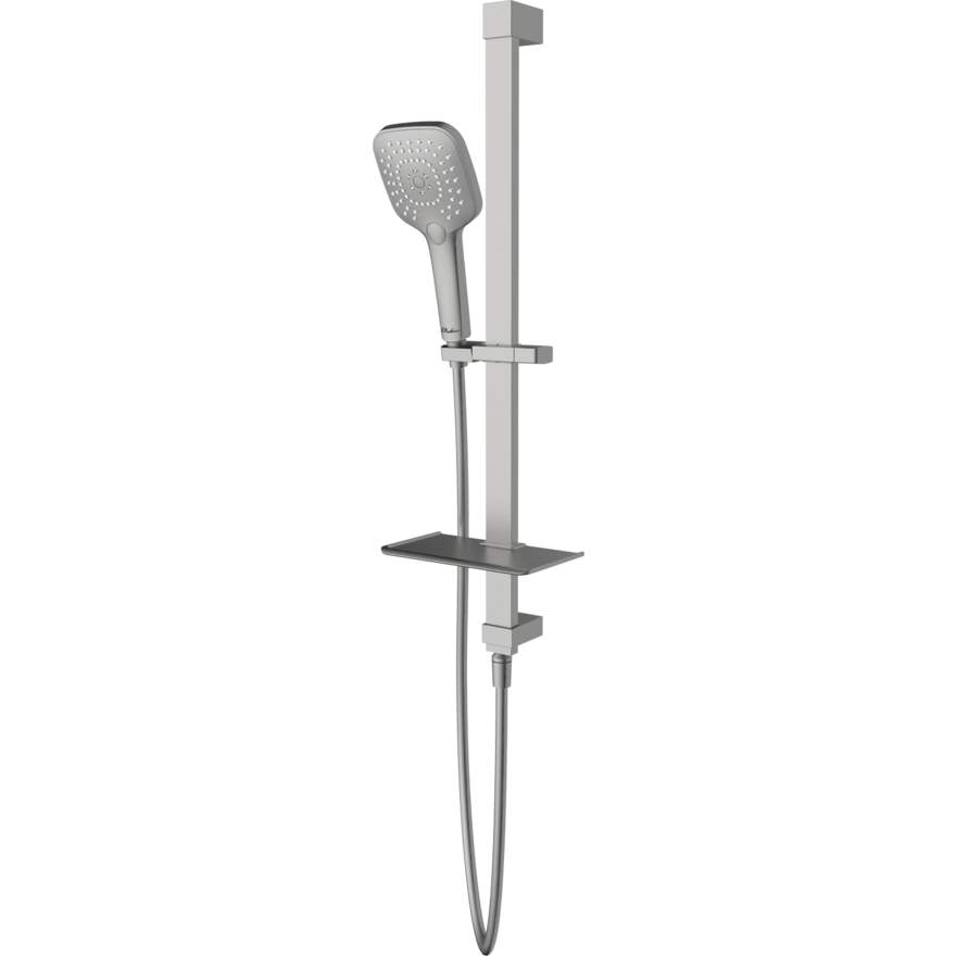 Oliveri Monaco Brushed Nickel Hand Shower With Rail