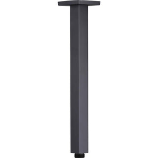 Oliveri Monaco Matte Black Ceiling Mounted Shower Arm