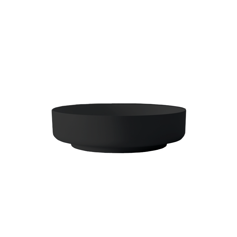 Studio Bagno Form 45 Circle Above Counter Basin - Matte Black - FRM45/MB