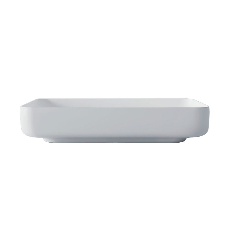 Studio Bagno Form 60 Rectangle Bench Basin - Gloss White