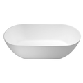 Gareth Ashton Formoso 1690mm Freestanding Natural Stone Bath - Matte White - 27474