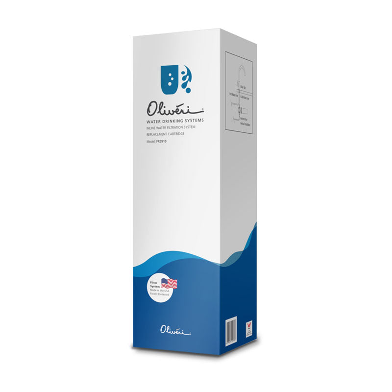 Oliveri Inline Water Filtration System Replacement Cartridge for Standard Water Use