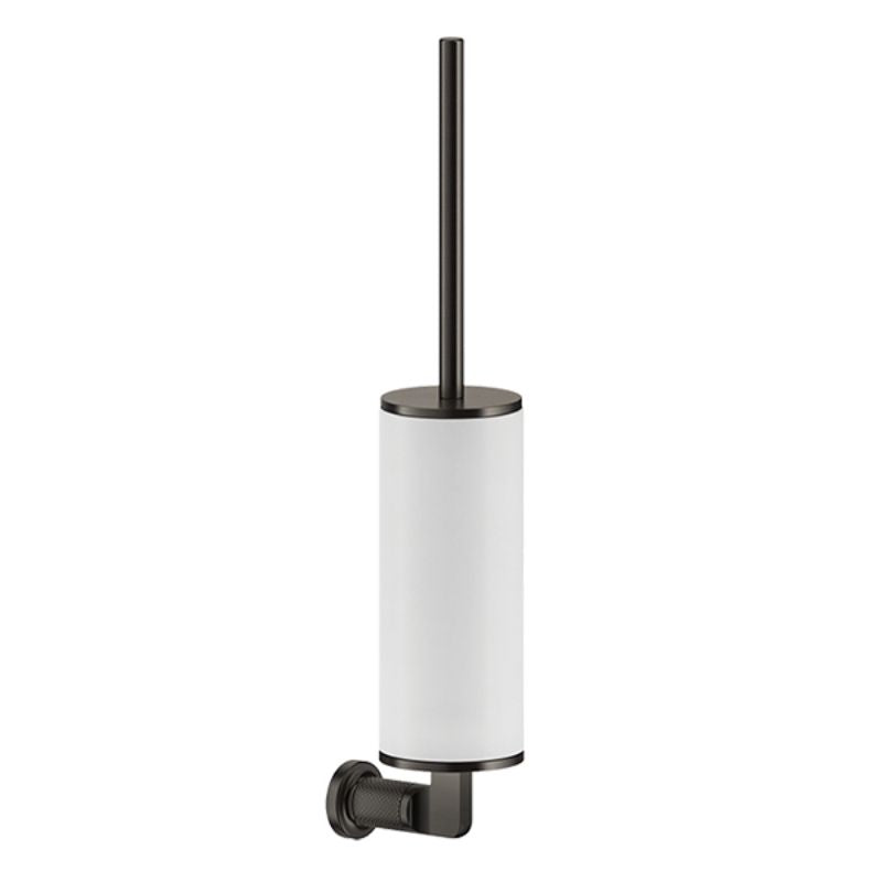 Gessi Inciso Wall Mounted Brush Holder - Aged Bronze