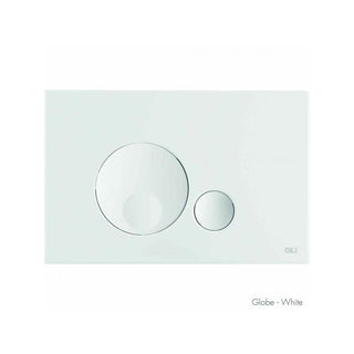 Studio Bagno Oli Globe Push Plate - White