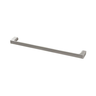 Phoenix Gloss Single Towel Rail 600mm - Brushed Nickel