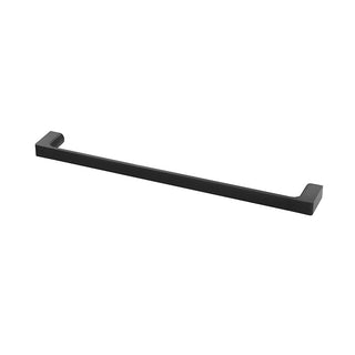 Phoenix Gloss Single Towel Rail 600mm - Matte Black