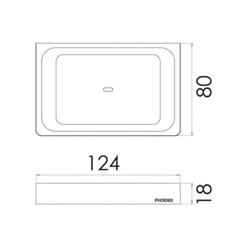 Phoenix GLOSS SOAP DISH Specification