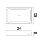 Phoenix GLOSS SOAP DISH Specification