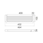 Phoenix GLOSS SHOWER SHELF Specification
