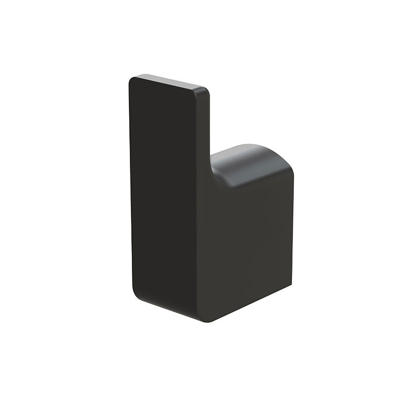 Phoenix Gloss Robe Hook - Matte Black