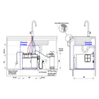 Zip Hydrotap G5 Arc All-In-One Gunmetal H52783Z9 Installation