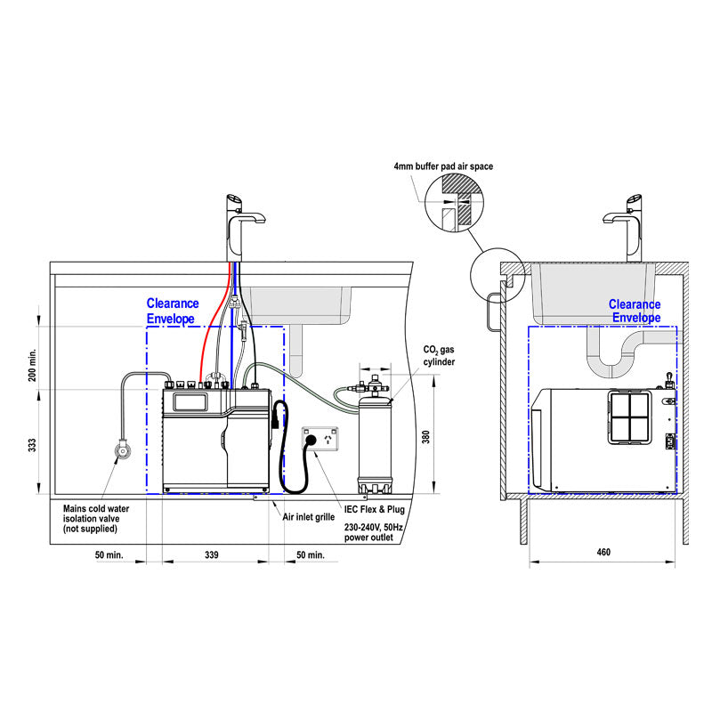 Zip HydroTap G5 Boiling, Chilled & Sparkling Elite Plus Brushed Nickel H5E783Z11AU Installation