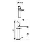 Zip HydroTap G5 Boiling & Chilled Elite Plus Brushed Nickel H5E784Z11AU Specification