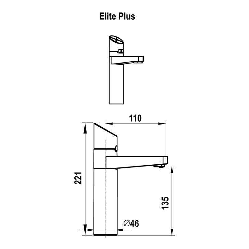 Zip HydroTap G5 Boiling & Chilled Elite Plus Brushed Nickel H5E784Z11AU Specification