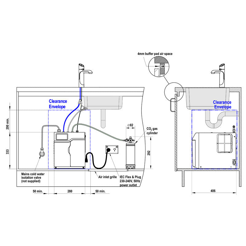 Zip HydroTap G5 Chilled & Sparkling Elite Plus Chrome H5E787Z00AU Installation