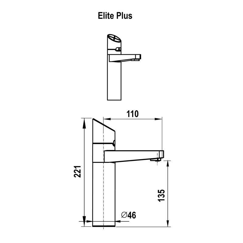 Zip HydroTap G5 Chilled & Sparkling Elite Plus Chrome H5E787Z00AU Specification