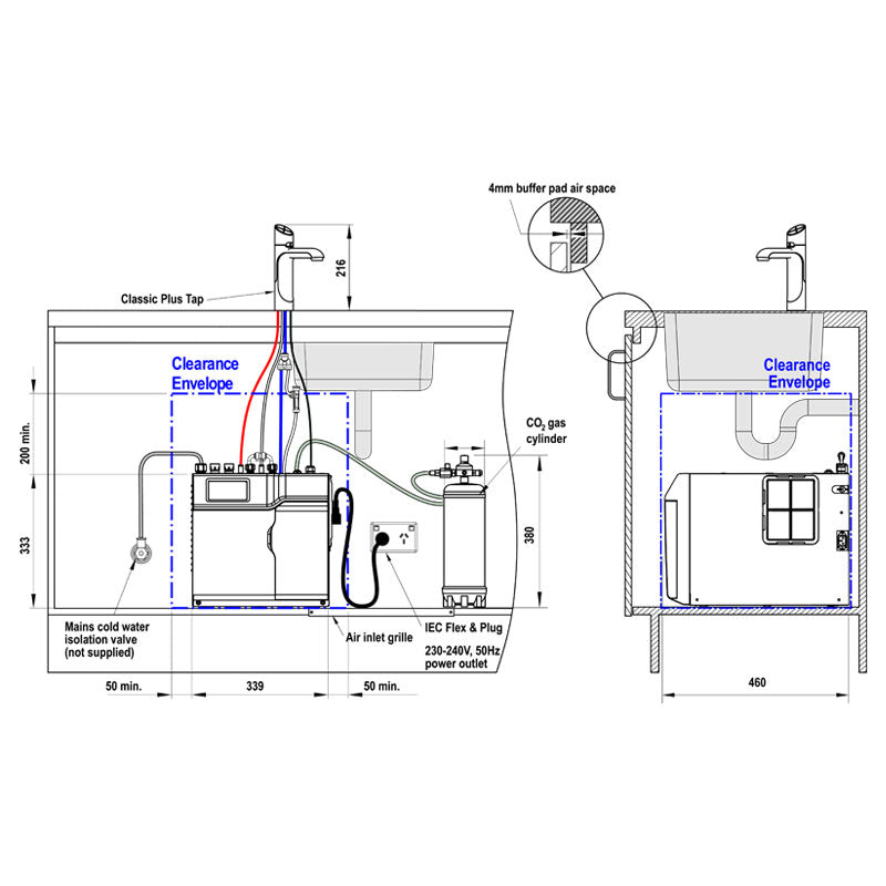 Zip HydroTap G5 Boiling, Chilled & Sparkling - Classic Plus - Chrome ...
