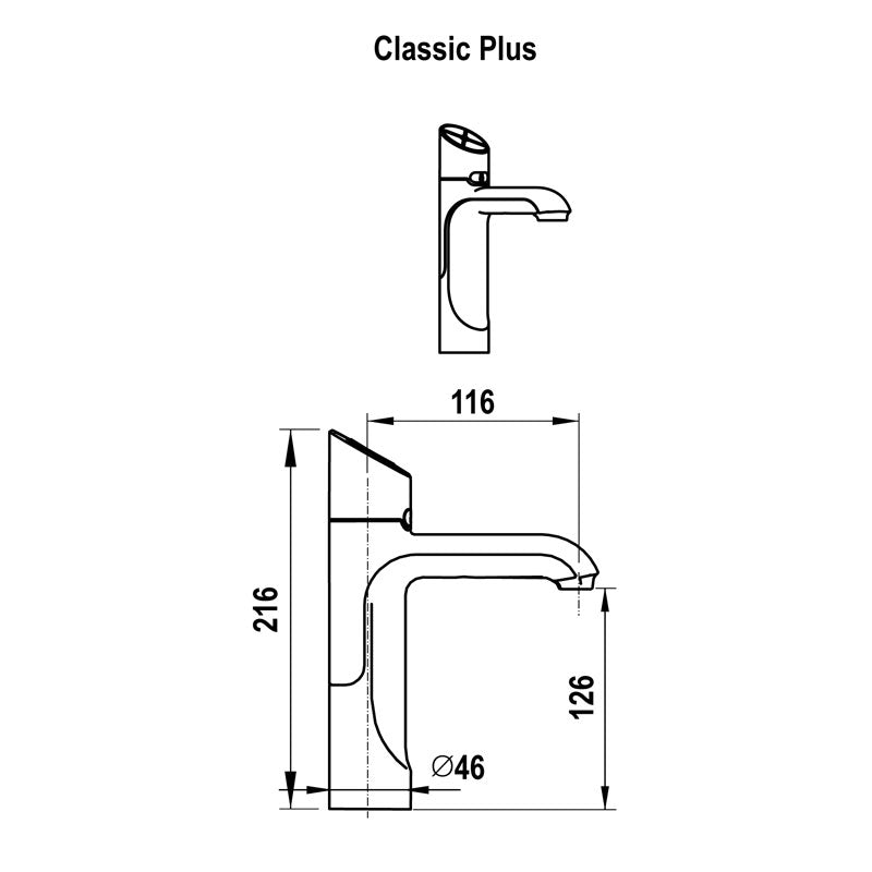 Zip Hydrotap G5 Chilled and Sparkling H55787 Specification