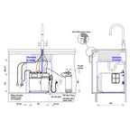 Zip Hydrotap G5 Celsius ARC All-In-One Gunmetal H57783Z9 Installation