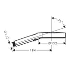 Hansgrohe Rainfinity Hand Shower 130 3jet EcoSmart Specification