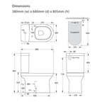 Paco Jaanson Project Uni Wall Face Toilet Suite Specification
