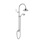 Parisi Hermitage Shower Column with Diverter Chrome