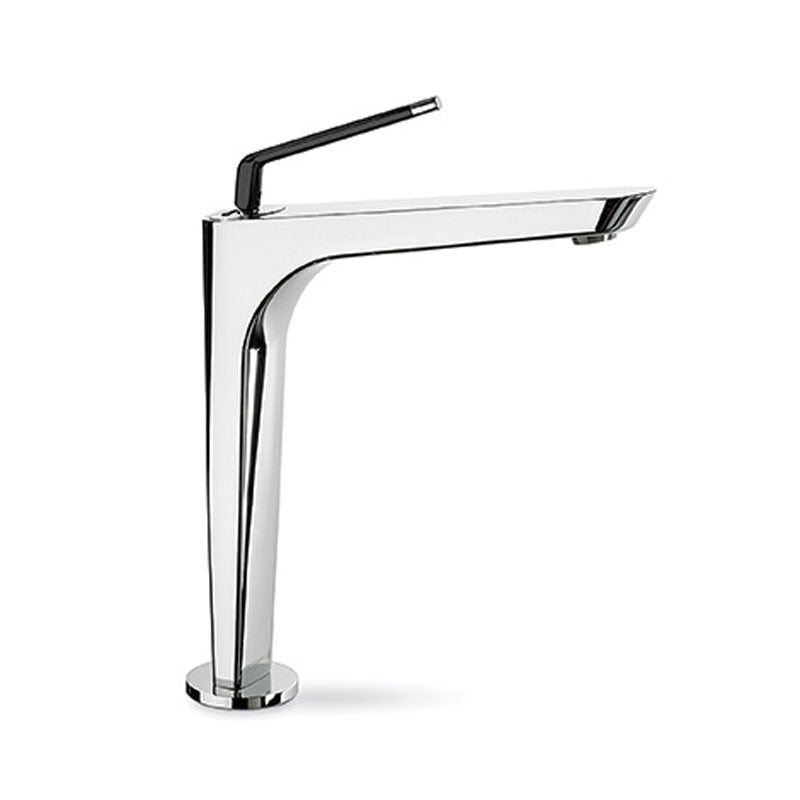 Parisi O'Rama High Basin Mixer Chrome with Matt Black Handle
