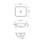 Parisi Gio Evolution 40 Inset Basin