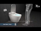 Throne Eco King Bidet Toilet Suite S-Trap - KING-CER-S