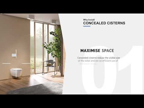 Geberit Sigma 8 Concealed Cistern for Back to Wall Pans - 109.794.00.1