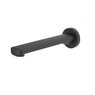 Gareth Ashton Madison Avenue Straight Bath/Basin Spout 213mm – Black - 2BS-S-B