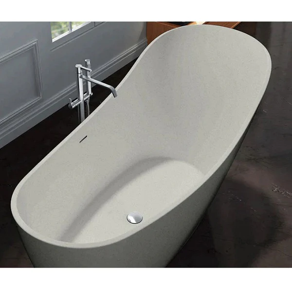 Pietra Bianca Anna 1690mm Freestanding Bath - White Matte - PB4011-WM